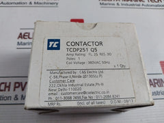 C&S Electric Tcdp251 Tc Contactor Coil 380Vac 50Hz