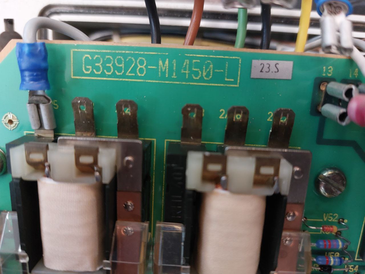 Siemens 7 Sp 8014 Genop 23 S Undercurrent-reverse Power Protection Relay