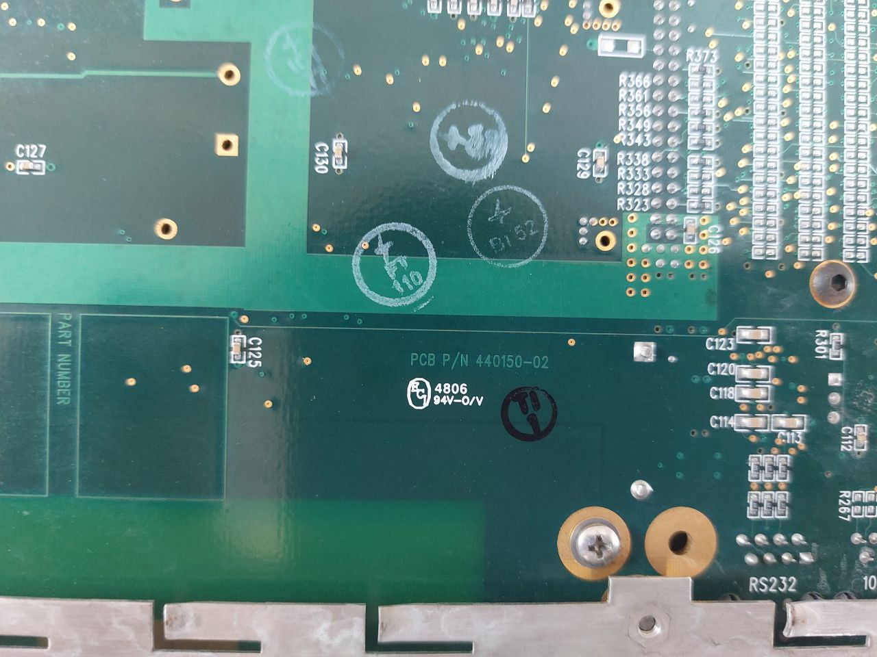 Bsx, A5/1R7.0 Printed Circuit Board 340226 Rev A