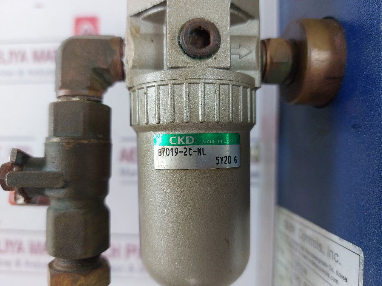 By Controls Epcon Electro-pneumatic Controller 0-20 Kgf/Cm2