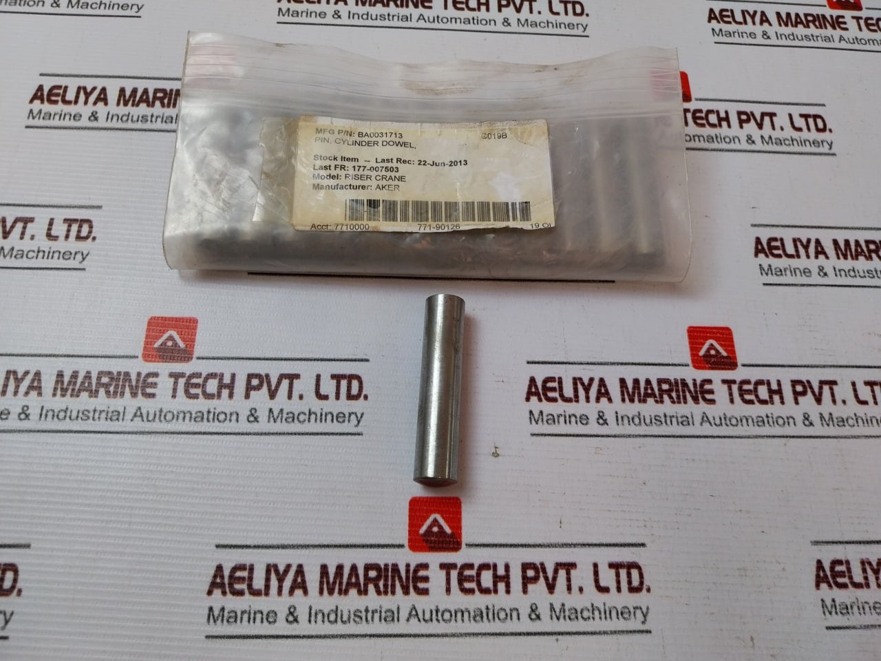 Aker Ba0031713 Cylinder Dowel Pin