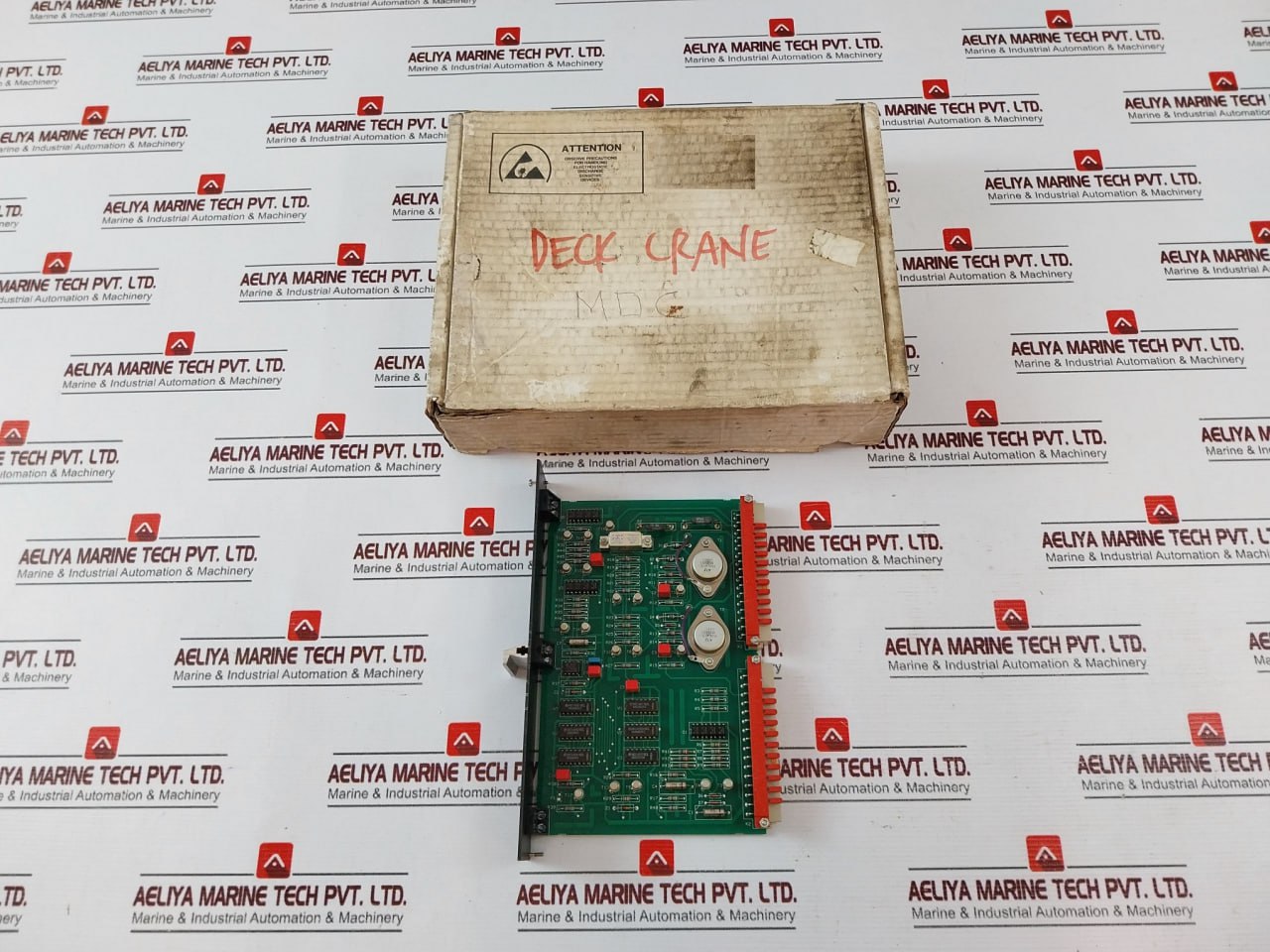 Hagglunds 214 1080-801 Motor Displacement Control Card 94V
