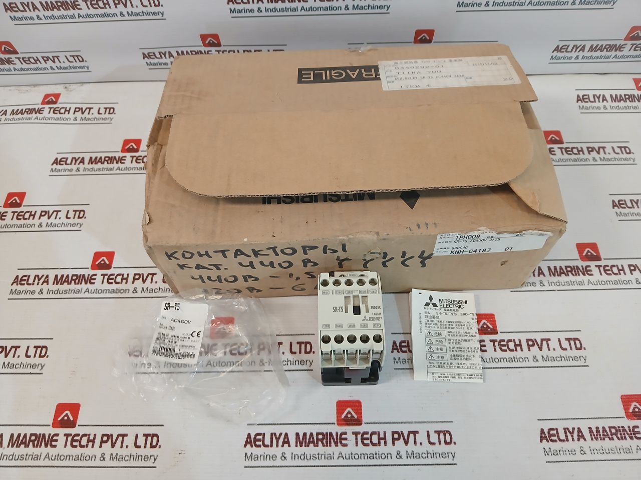 Mitsubishi Electric Sr-t5 Magnetic Contactor 380-440V 50/60Hz