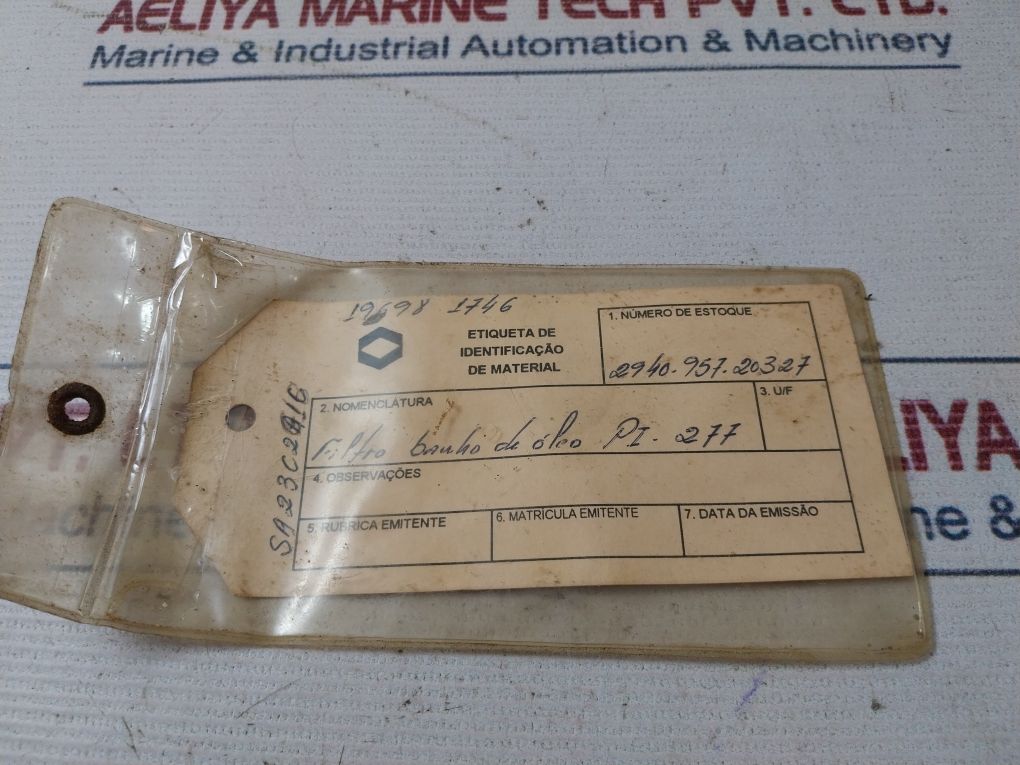 Pi.277 Oil Chest Filter