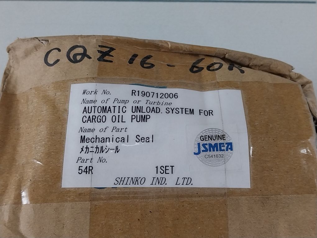 Shinko Pillar Us-2 Mechanical Seal Stc4-060S1-9002 Set