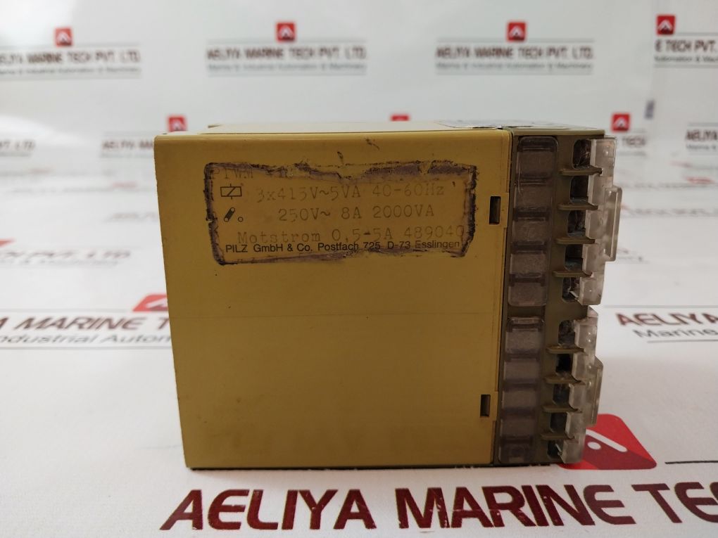 Pilz 489040 Safety Relay 250V~ 8A 2000Va