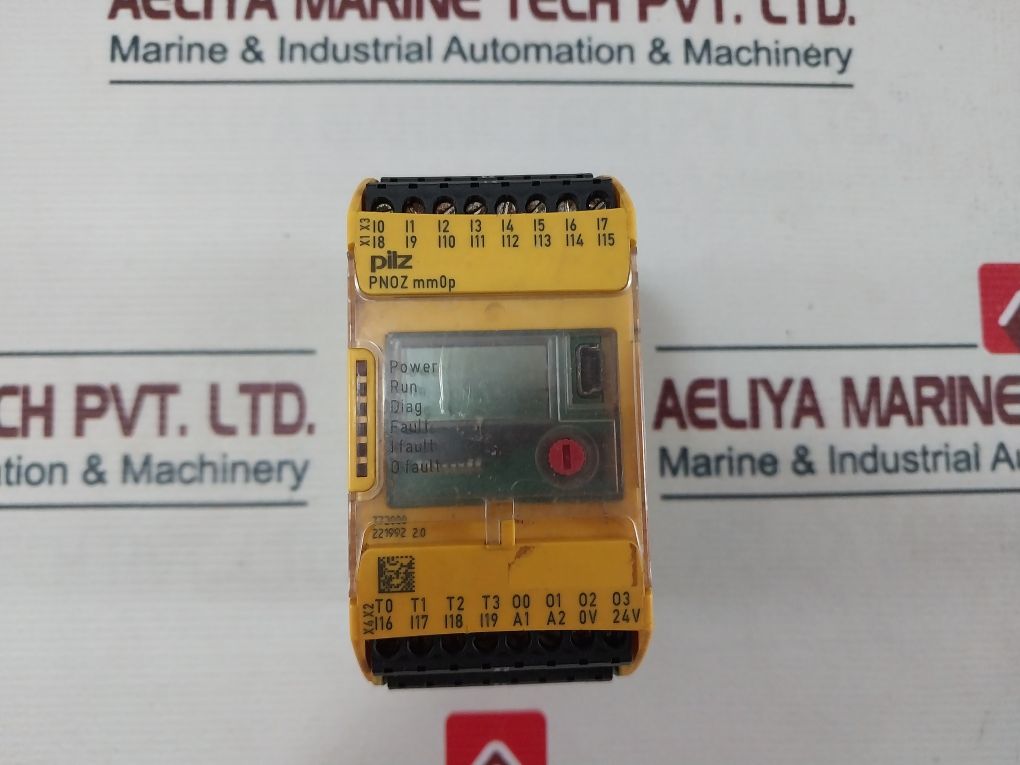 Pilz Pnoz Mm0P Safety Relay Base Unit 772000
