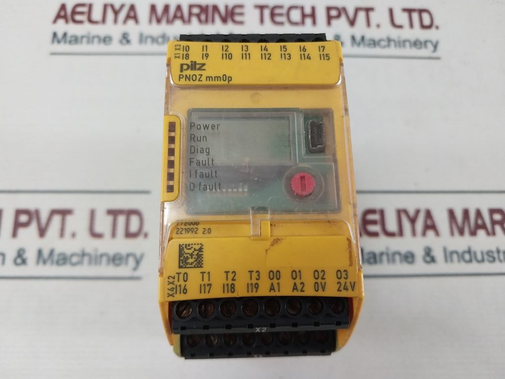 Pilz Pnoz Mm0P Safety Relay Base Unit 772000