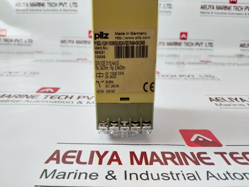 Pilz P1Eg/1 Safety Relay 50-60Hz