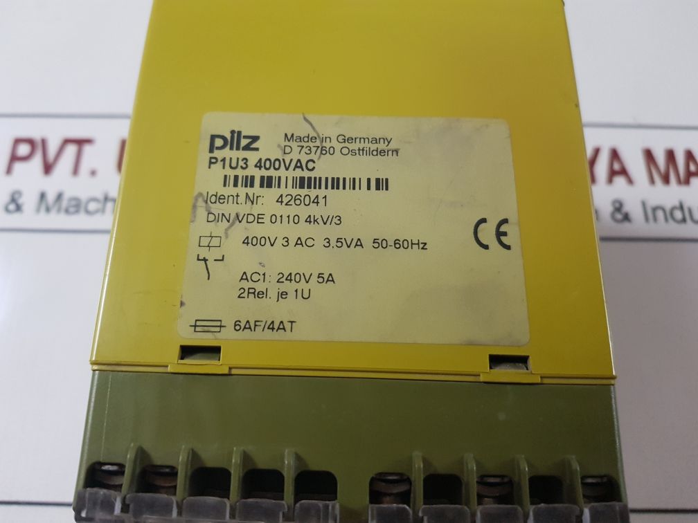 Pilz P1U3 Safety Relay 426041