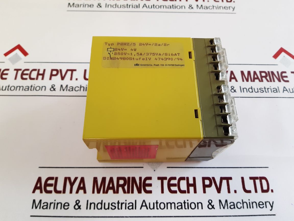 Pilz P2Hz/5 Safety Relay P2Hz/5 24V=/2A/2R