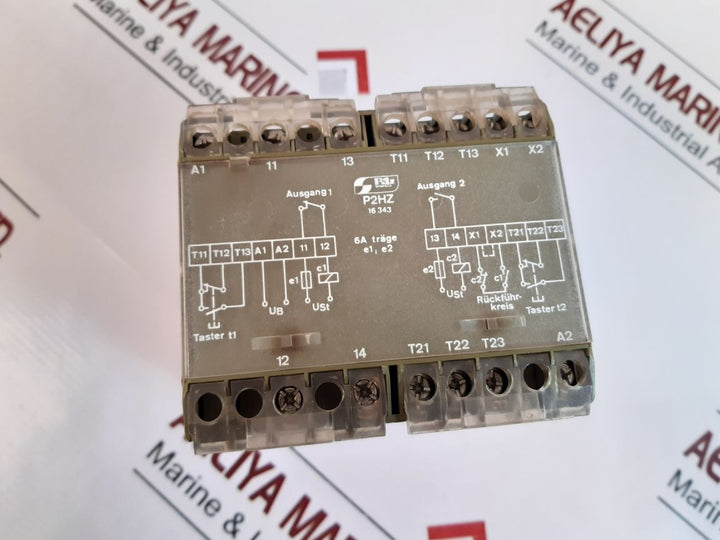 Pilz P2Hz 16 343 Safety Relay