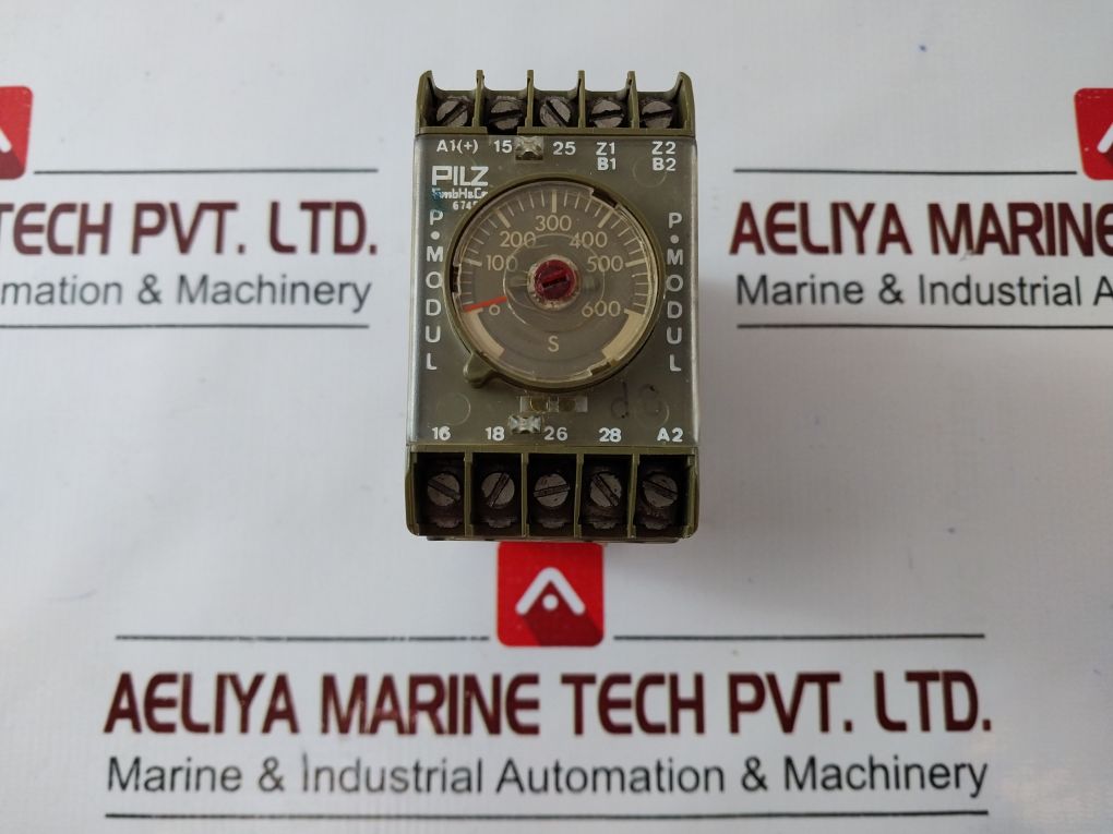 Pilz Pa-1Nb Safety Relay Timer 6-600 S