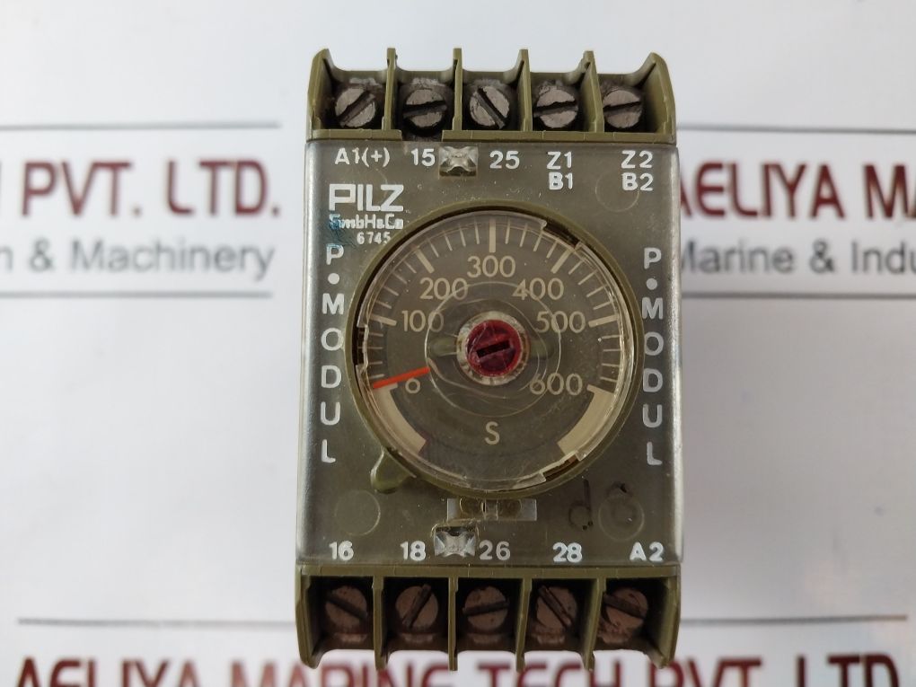 Pilz Pa-1Nb Safety Relay Timer 6-600 S