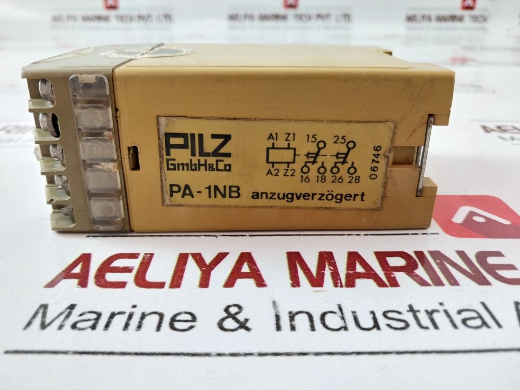 Pilz Pa-1Nb Safety Relay Timer 6-600 S