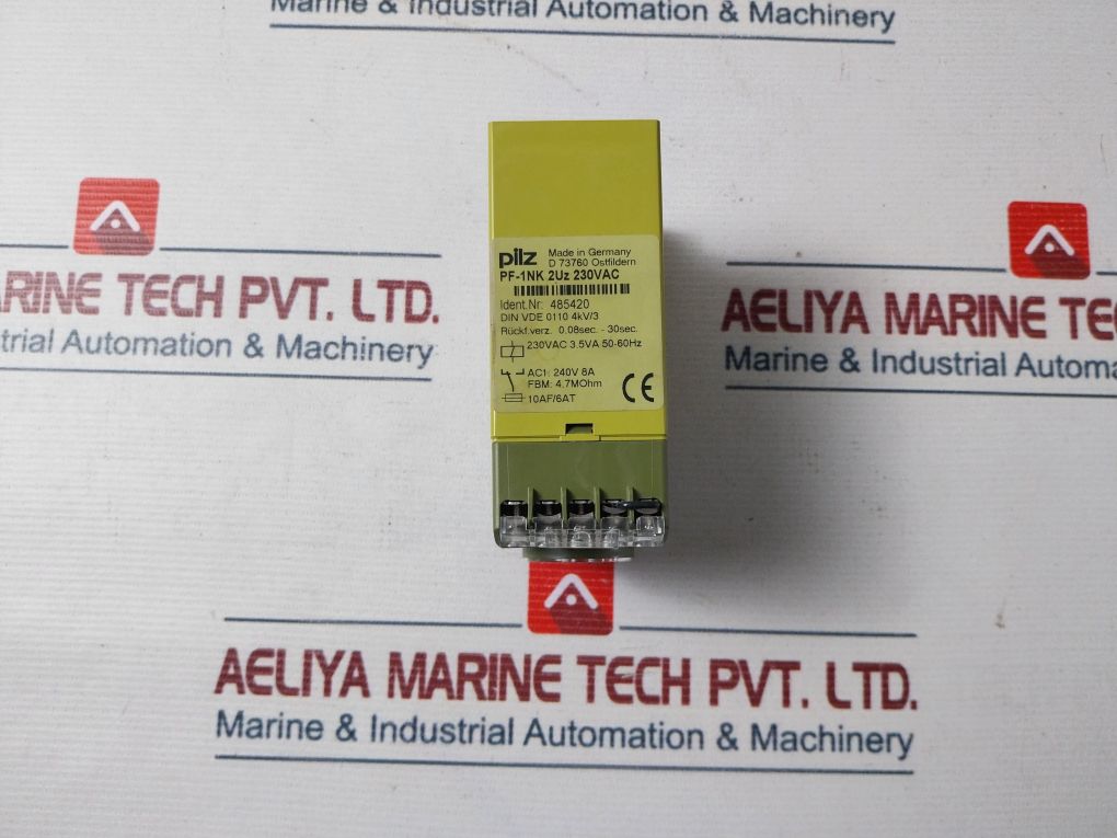 Pilz Pf-1Nk 2Uz Safety Relay 230Vac