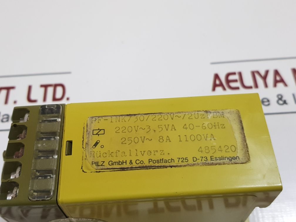 Pilz Pf-1Nk Safety Relay Pf-1Nk/30/220V~/2Uz Fbm