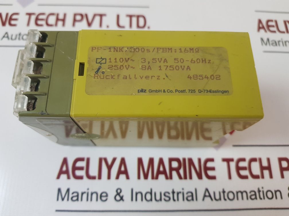 Pilz Pf-1Nk Safety RelayTime Delay Relay Pf-1Nk300SFbm
