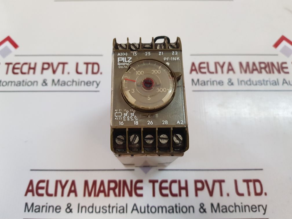 Pilz Pf-1Nk Time Relay 3 To 300 S