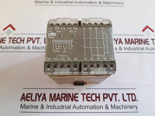 Pilz Pnoz 110Vac 3S 1O Safety Relay