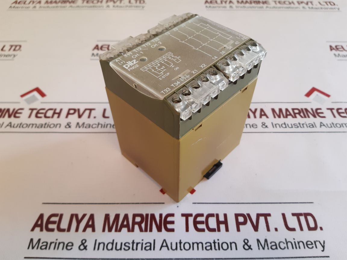 Pilz Pnoz 110Vac 3S 1O Safety Relay