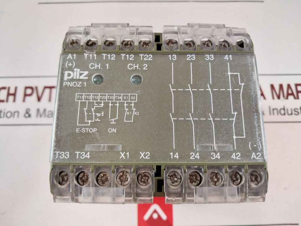 Pilz Pnoz 1 24V Dc 3S1O Safety Relay