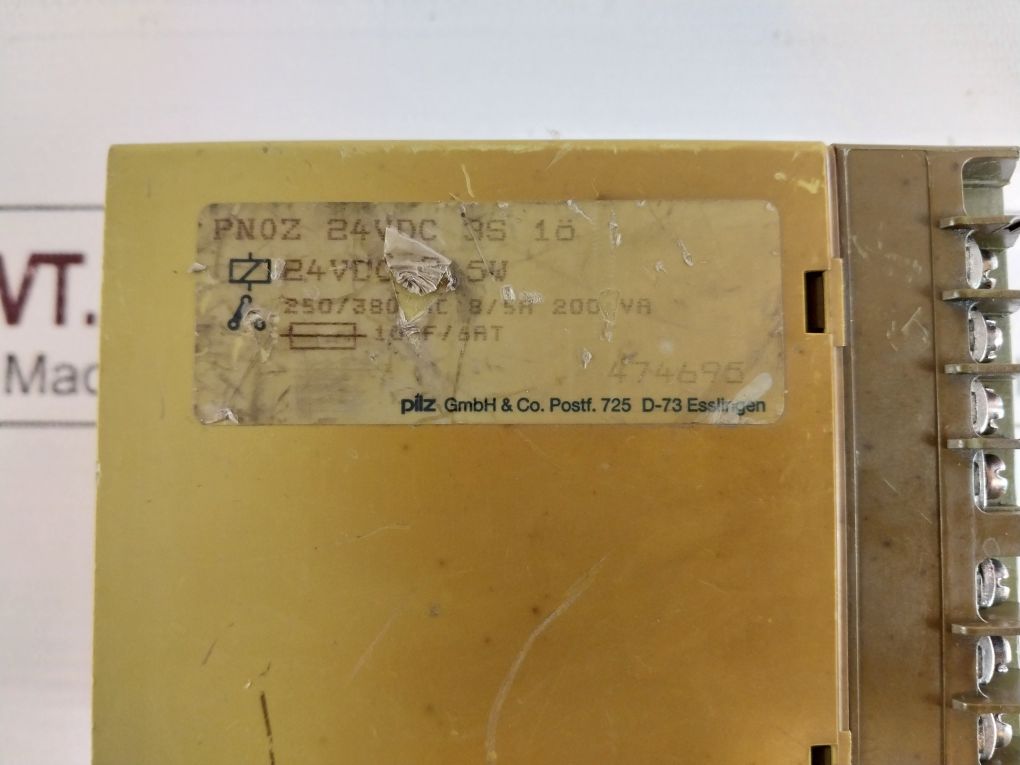 Pilz Pnoz 17753 Safety Relay 250/380Vac