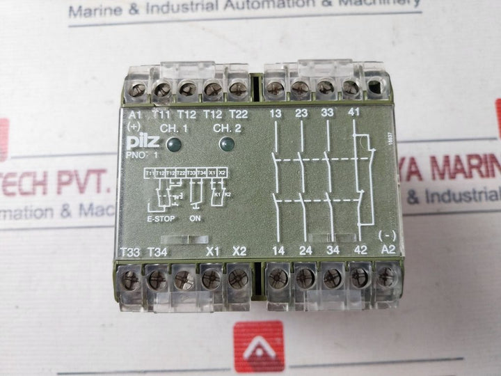 Pilz Pnoz 1 24Vdc 3S/1O Safety Relay