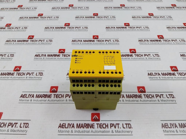 Pilz Pnoz 1 Safety Relay 110-120Vac 50-60Hz