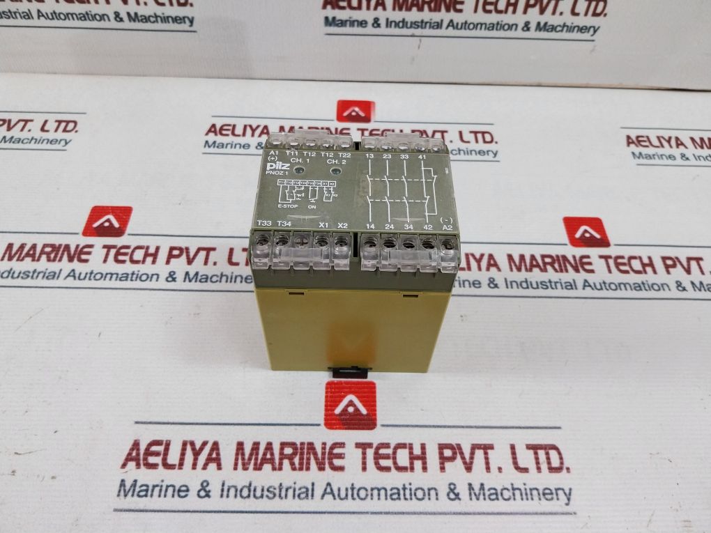 Pilz Pnoz 1 Safety Relay 240Vac 8A