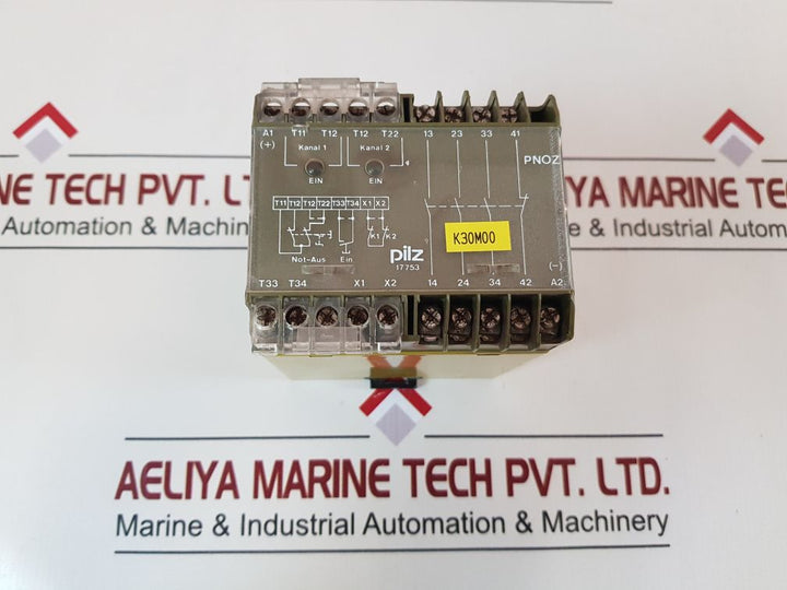 Pilz Pnoz 24Vdc 3S 1Ö Safety Relay 474695