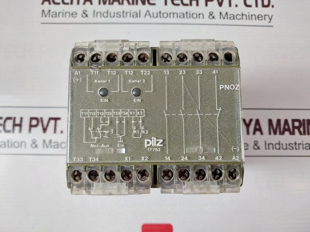 Pilz Pnoz 24Vdc 3S 1O 474695 Safety Relay 17753