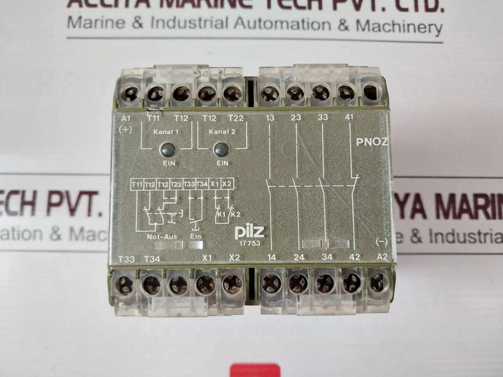 Pilz Pnoz 24Vdc 3S 1O 474695 Safety Relay 17753