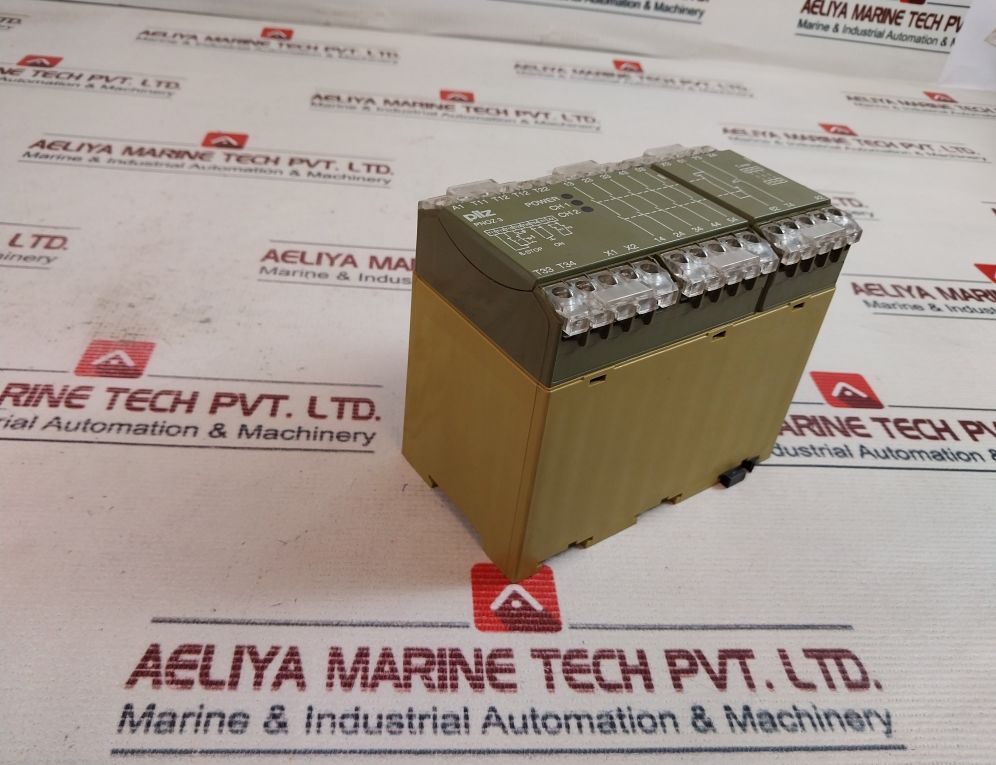 Pilz Pnoz 3 24Vdc 5S 1Ӧ 1W Safety Relay