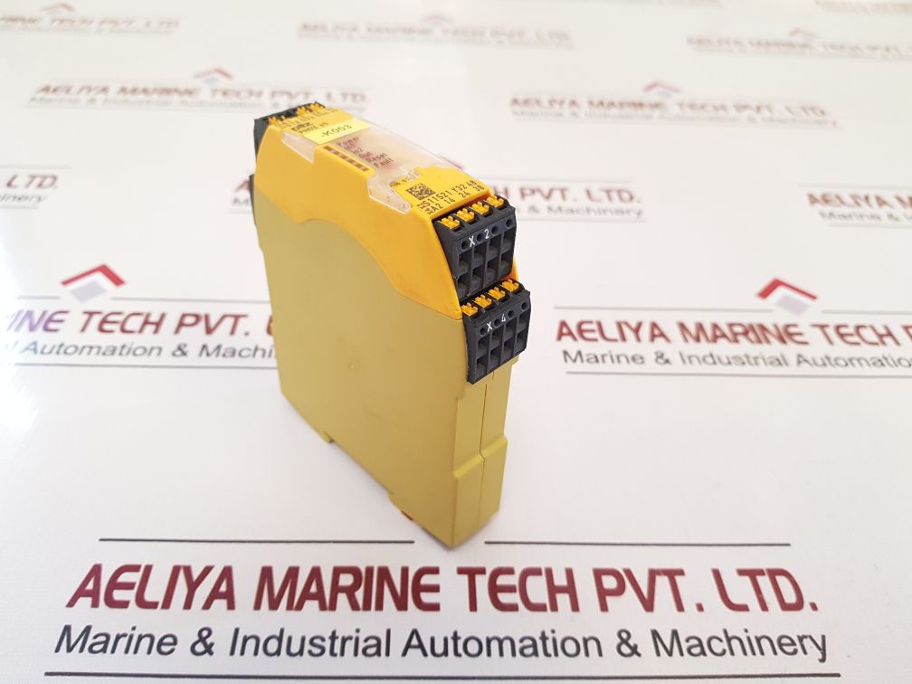 Pilz Pnoz S5 C 24Vdc 2N/O 2N/Ot Relay Module