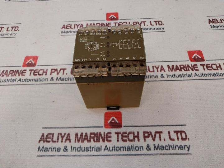 Pilz Pnoz V 300 S 24 V Dc Safety Relay