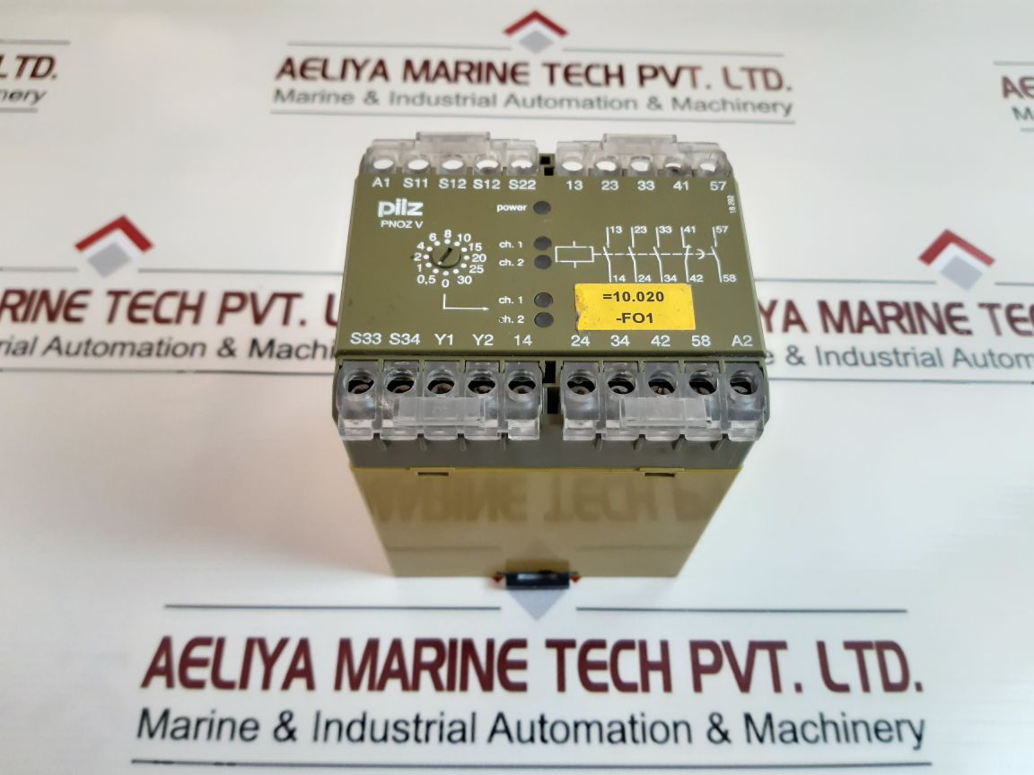 Pilz Pnoz V 30S 3S 1Sz1O Relay 474790
