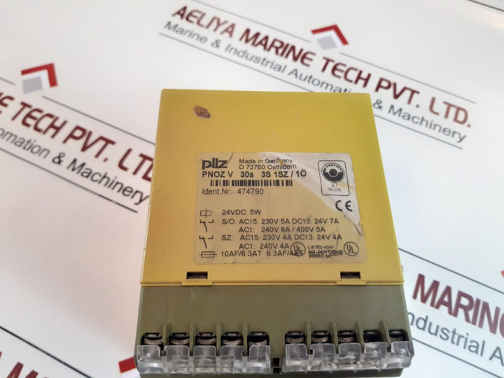 Pilz Pnoz V 30S 3S 1Sz1O Relay 474790
