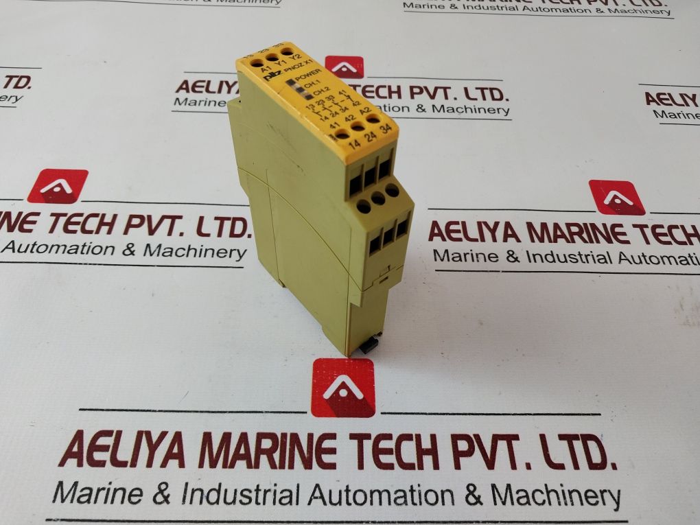 Pilz Pnoz X1 24Vac/Dc 3N/O 1N/C Safety Relay Pnoz X1