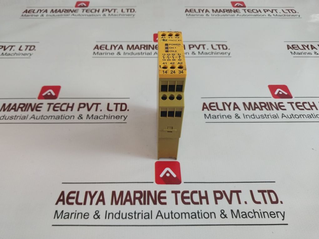 Pilz Pnoz X1 24Vac/Dc 3N/O 1N/C Safety Relay 774300 ,24 Vac/Dc