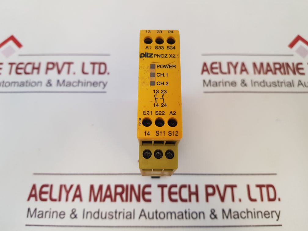 Pilz Pnoz X2 24VacDc 2NO Safety Relay 774303
