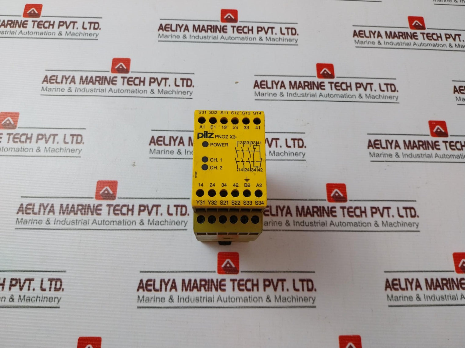 Pilz Pnoz X3 Safety Relay 120Vac/24Vdc 50-60Hz