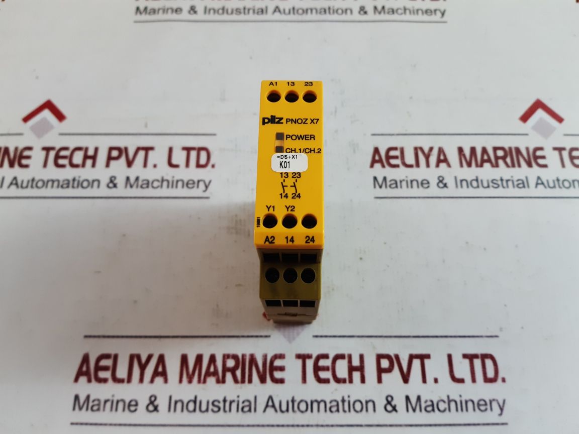 Pilz Pnoz X7 24Vacdc 2NO