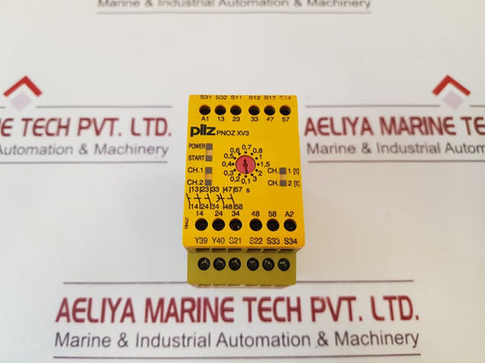 Pilz Pnoz Xv3 324 Vdc 3NO 2NO T Safety Relay 24 Vdc 4,5W