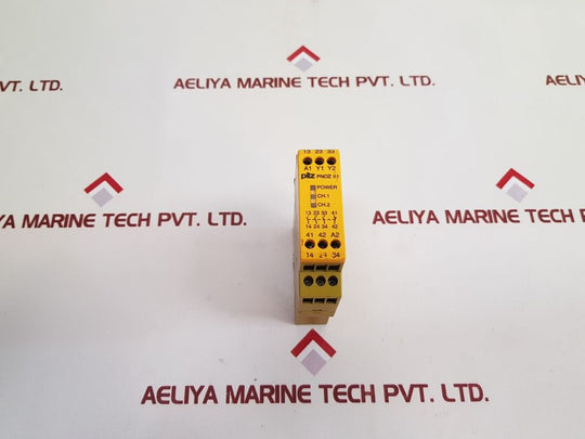 Pilz Pnozx1 Safety Relay 24VacDc 3NO 1NC