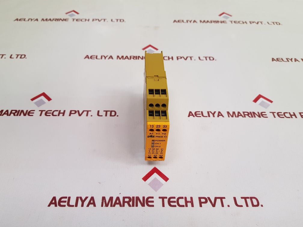 Pilz Pnozx1 Safety Relay 24Vac/Dc 3N/O 1N/C