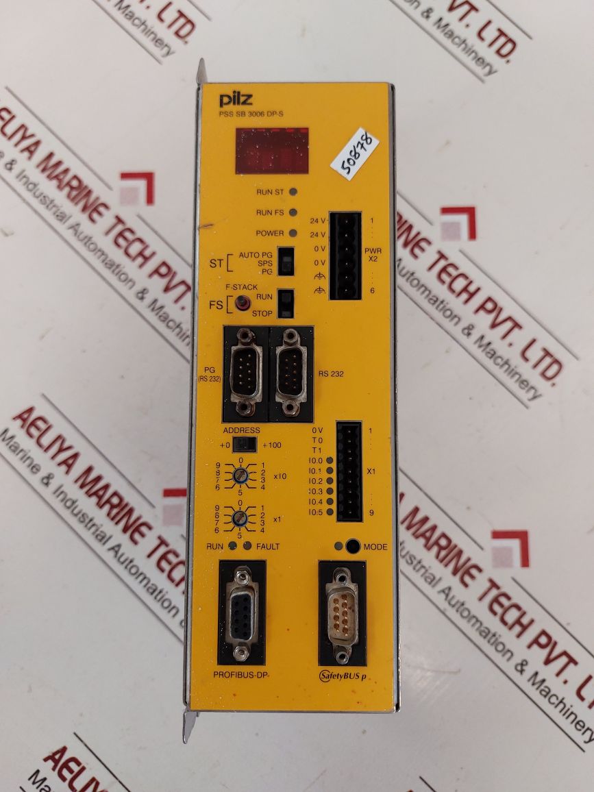 Pilz Pss Sb 3006 Dp-s Safetybus P System Coupler 301460