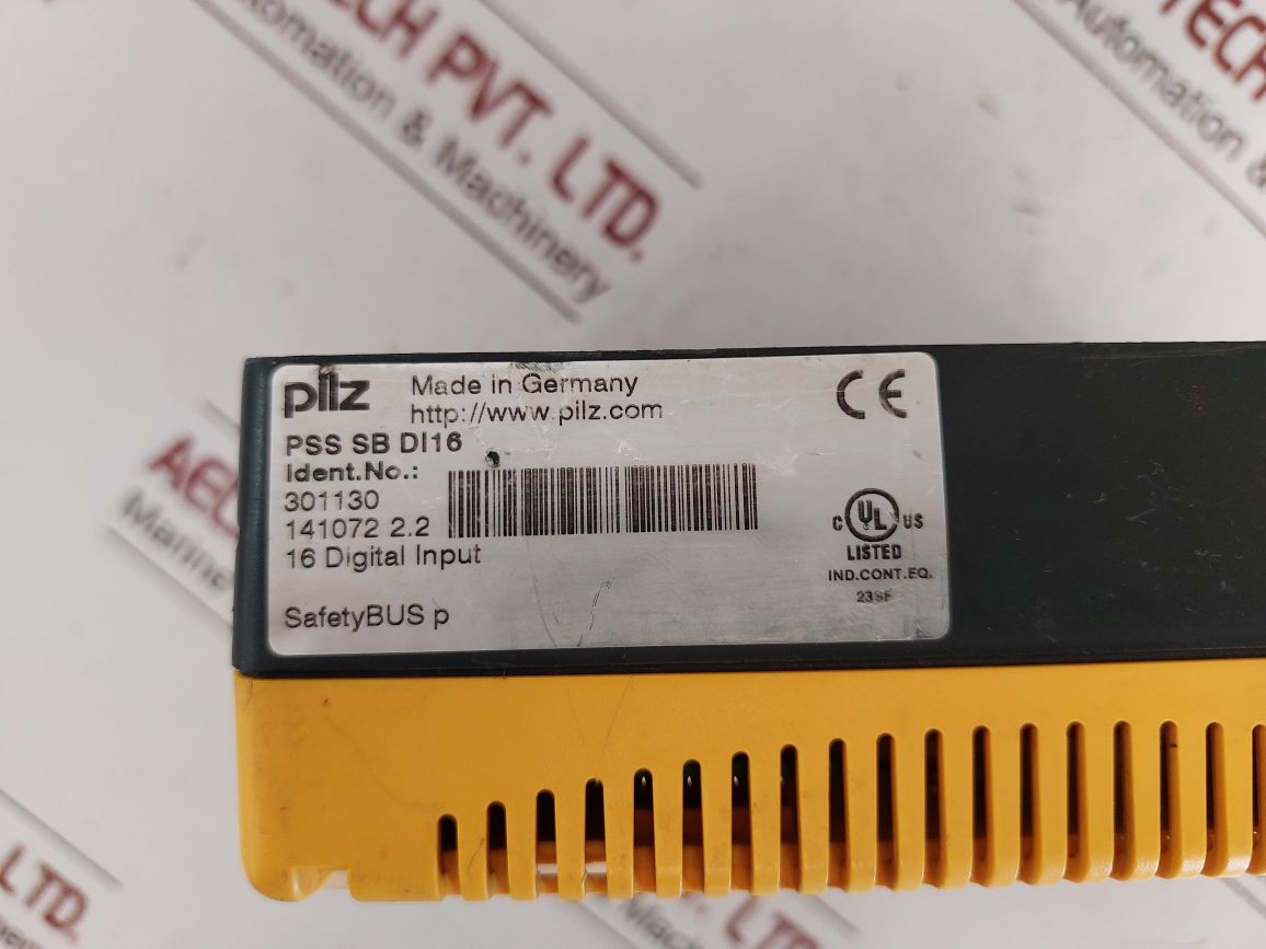 Pilz Pss Sb Di16 Digital Input Module 301130