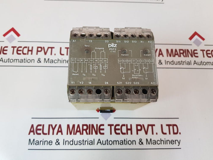 Pilz Pst2 24 Vdc 2S Safety Relay 420180