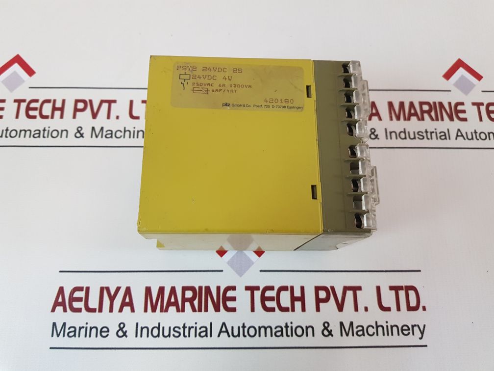 Pilz Pst2 24 Vdc 2S Safety Relay 420180